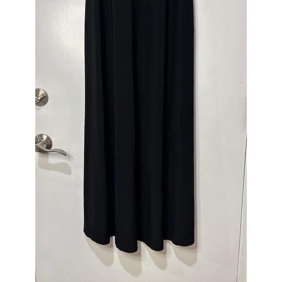 Norma Kamali Sleeveless Long Swing Black Dress Size Small/36 NWT Pockets Relaxed - Picture 13 of 15